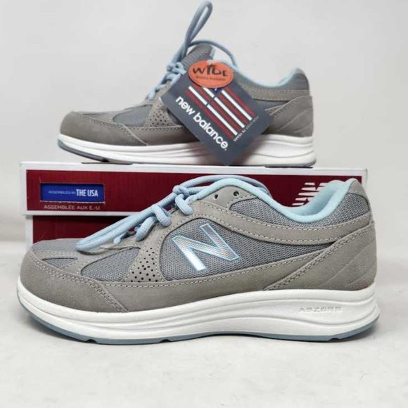 New Balance Shoes - New women's 7W New Balance 877 V1 silver walking shoes sneakers 7 Wide WW877SB